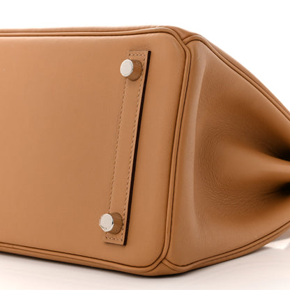 Hermes Swift In & Out Birkin 25 Biscuit 11 of 12