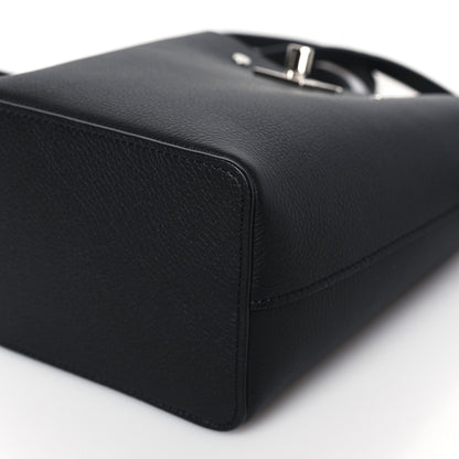 Louis Vuitton Calfskin Nano Lockme Bucket Black 8 of 8