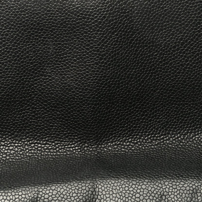 Chanel Caviar Quilted Jumbo Single Flap Black 7 of 25