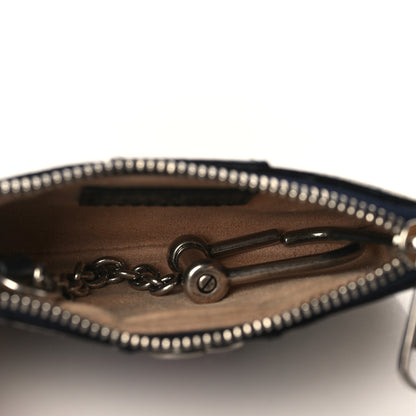 Gucci GG Supreme Monogram Web Ophidia Key Case Beige Blue 5 of 6