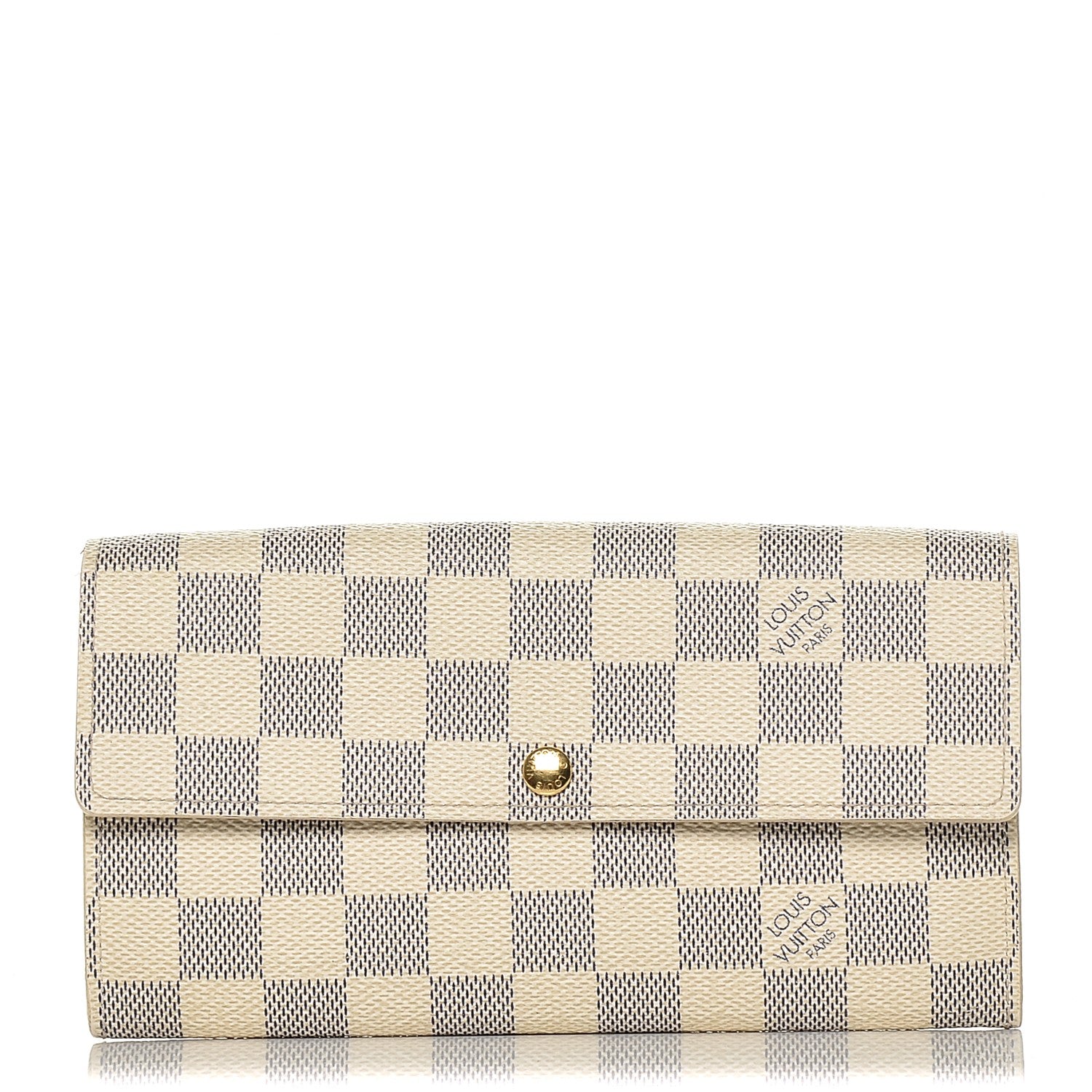 Louis Vuitton Damier Azur Sarah Wallet 1 of 7