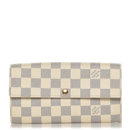 Louis Vuitton Damier Azur Sarah Wallet 1 of 7