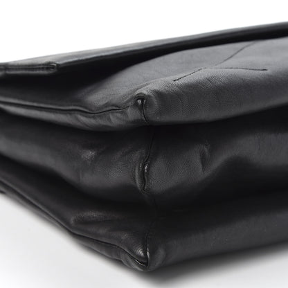 Lanvin Lambskin Quilted Medium Sugar Flap Shoulder Bag Black 5 of 9