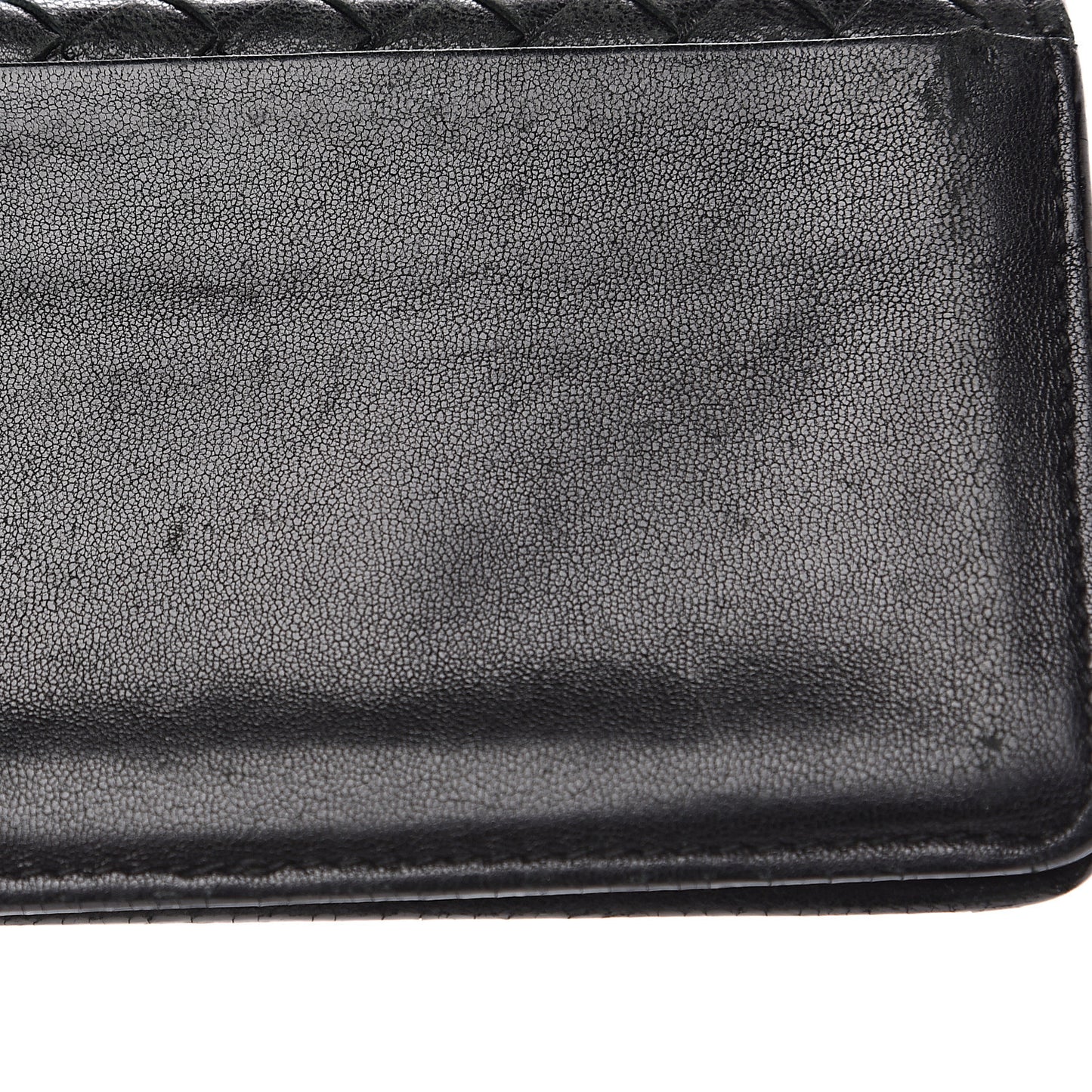 Nappa Intrecciato Card Holder Black