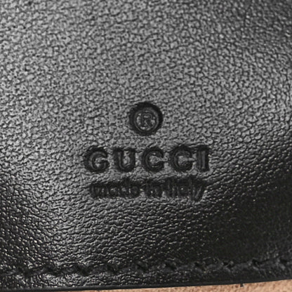 Gucci Calfskin Matelasse Monochrome GG Marmont Chain Mini Belt Bag Black 6 of 11