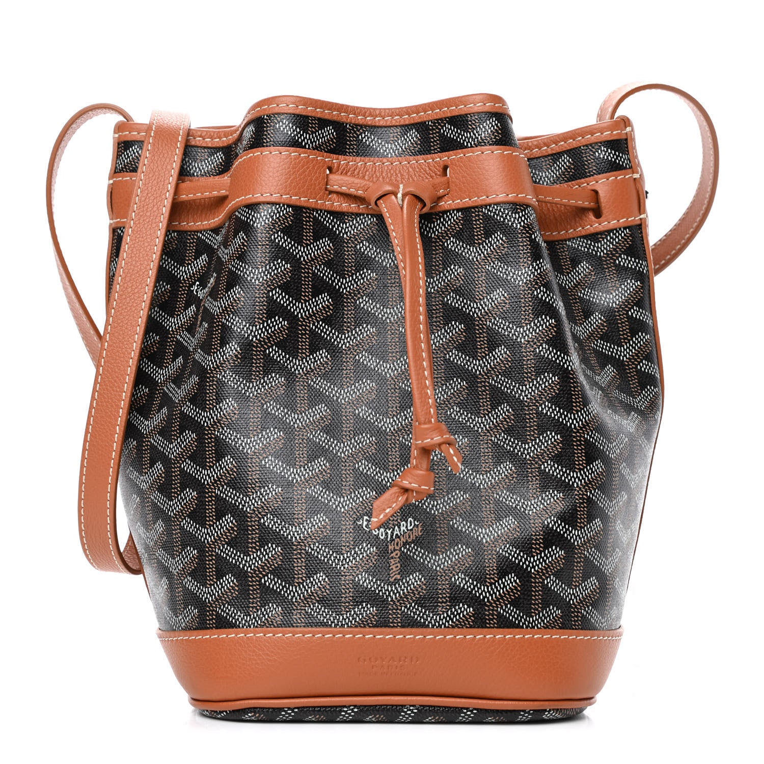Goyard Goyardine Petit Flot Black Gold 1 of 4