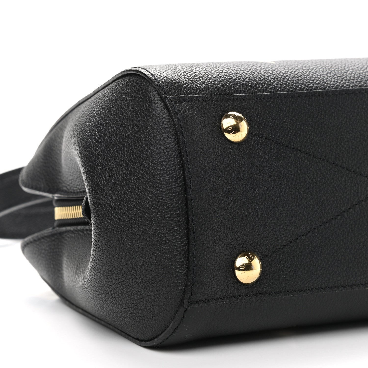 Louis Vuitton Empreinte Monogram Giant Montaigne BB Black Beige 9 of 11