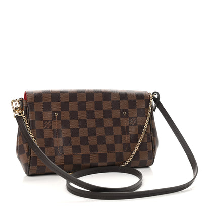 Louis Vuitton Damier Ebene Favorite MM 3 of 10