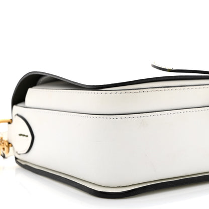 Burberry Calfskin Large Square Satchel Chalk White 12 of 15