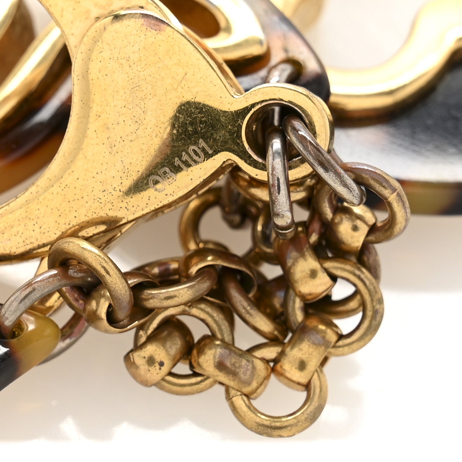 Louis Vuitton Insolence Bag Charm Ecaille 4 of 4