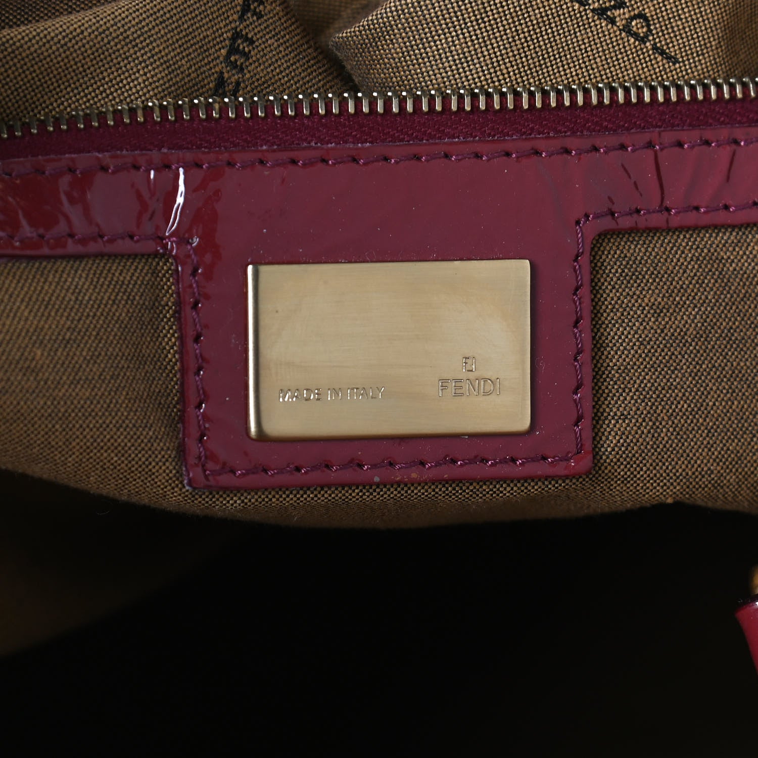 Fendi Vitello Naplak Small Bag De Jour Rosso 5 of 12