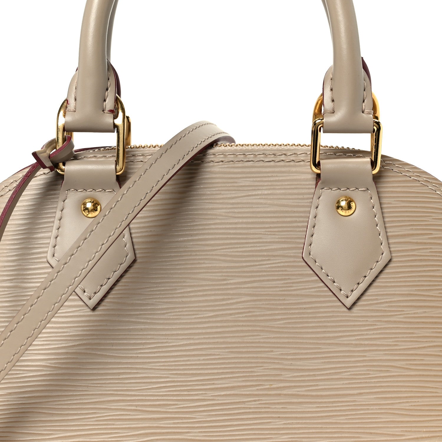 Louis Vuitton Epi Alma BB Galet 9 of 12
