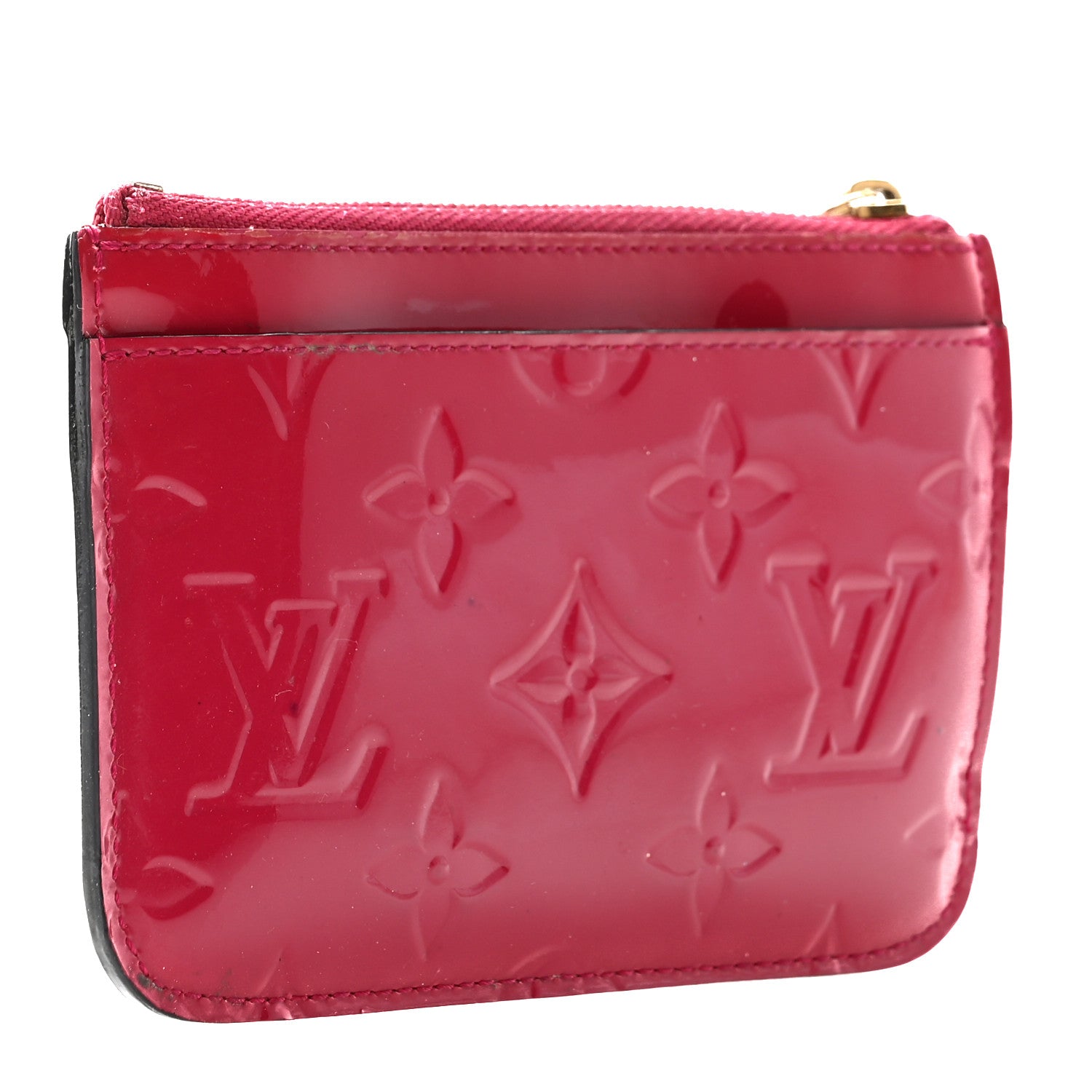 Louis Vuitton Vernis Key Pouch Rose Indien 3 of 12