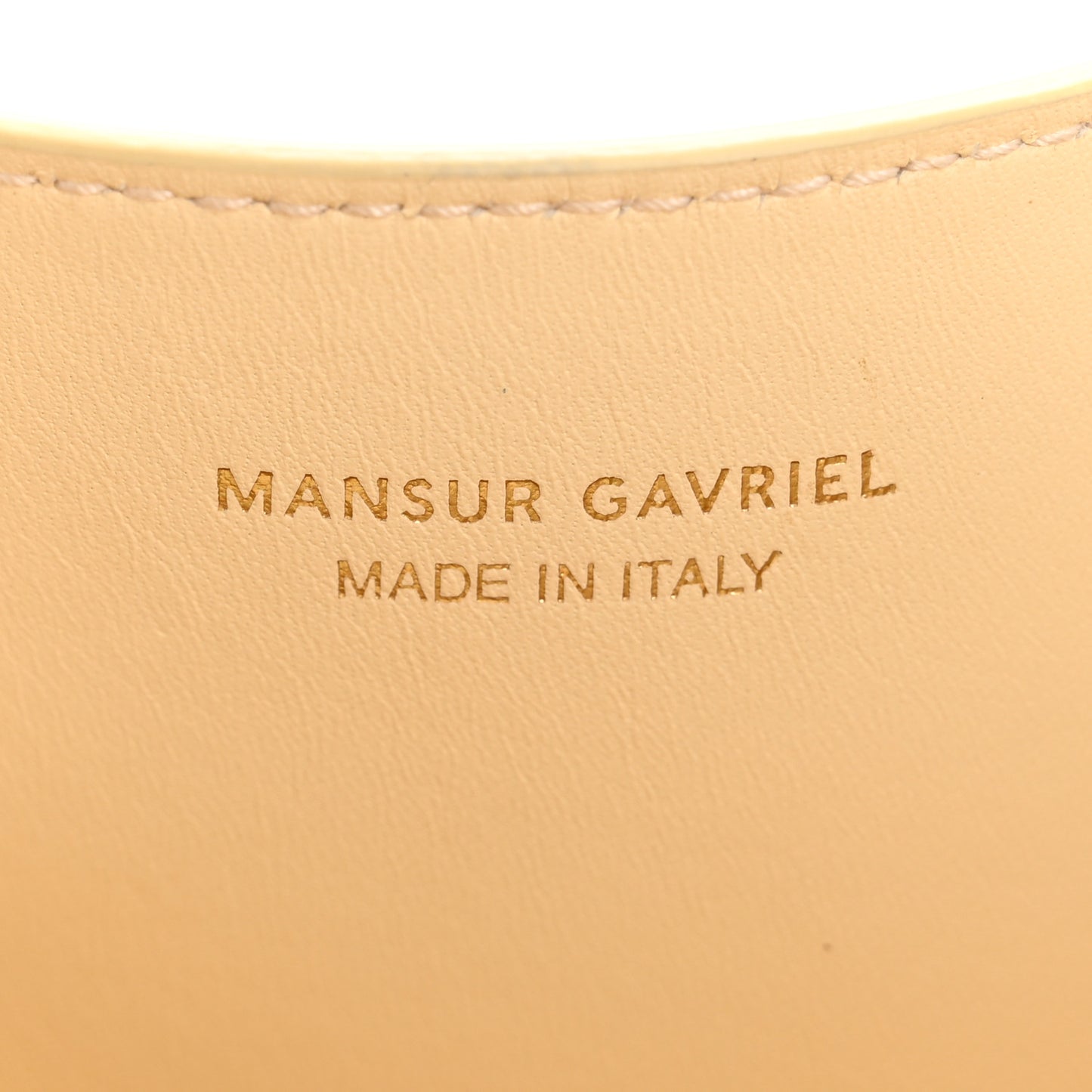 Calfskin Mini Movimento Bag Crema