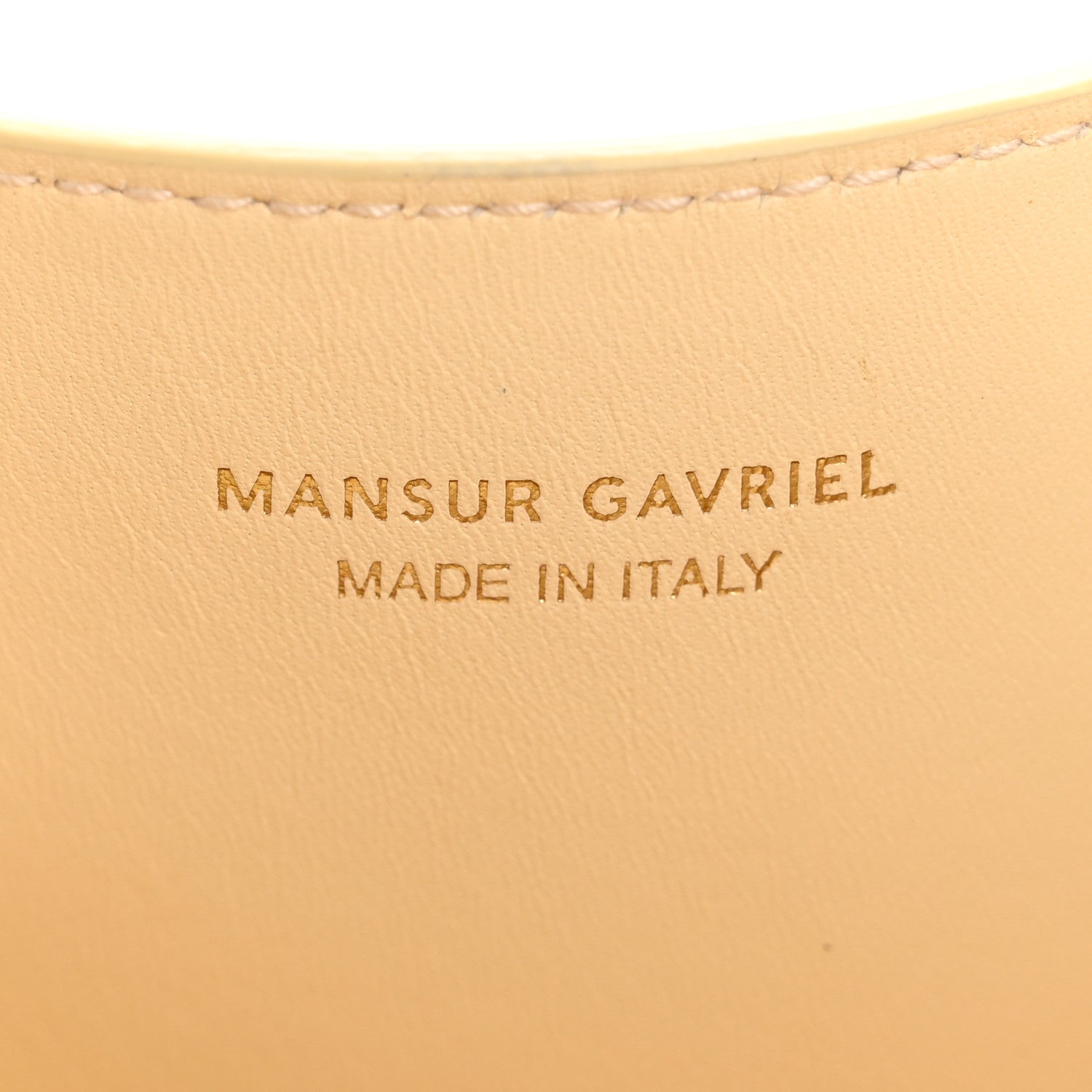 Mansur Gavriel Calfskin Mini Movimento Bag Crema 6 of 13