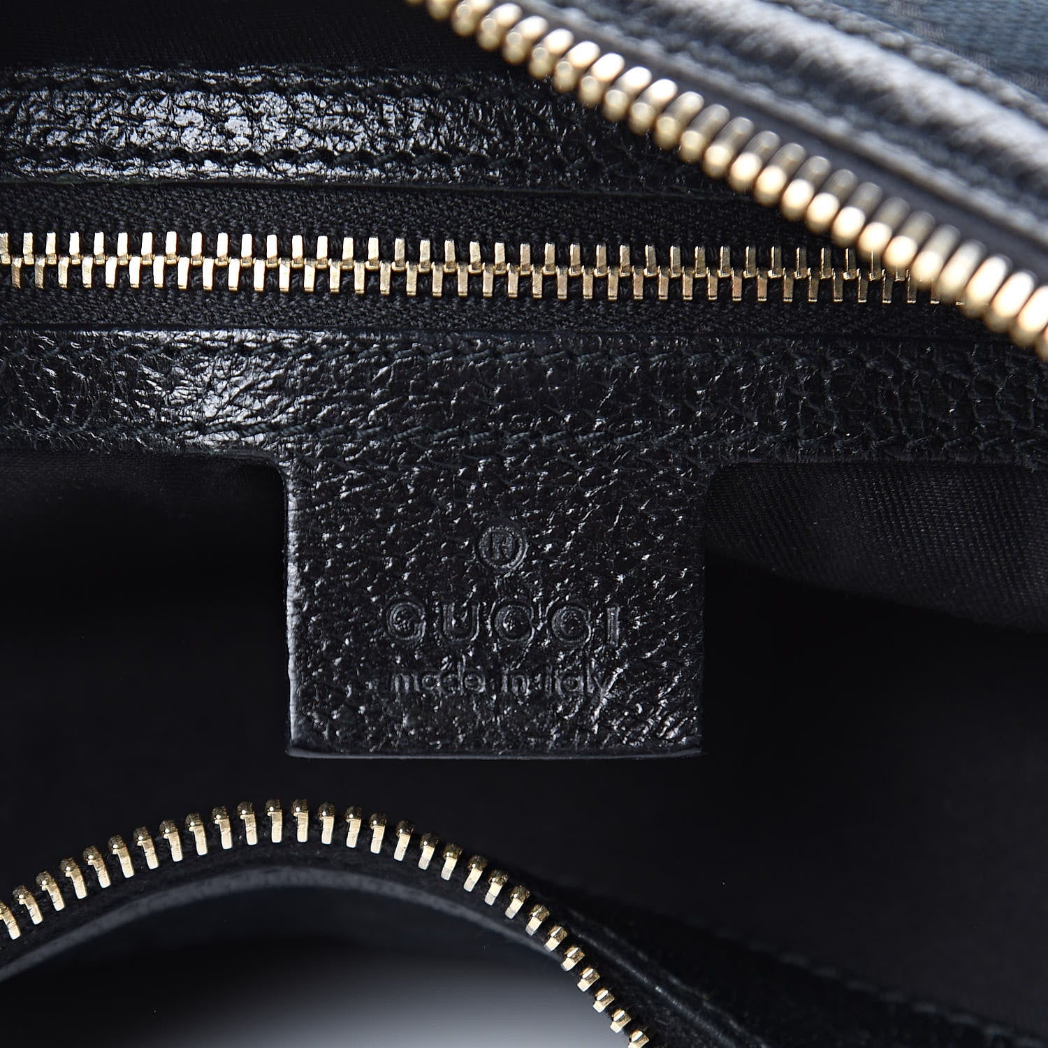 Gucci Monogram Bamboo Ring Hobo Black 6 of 11