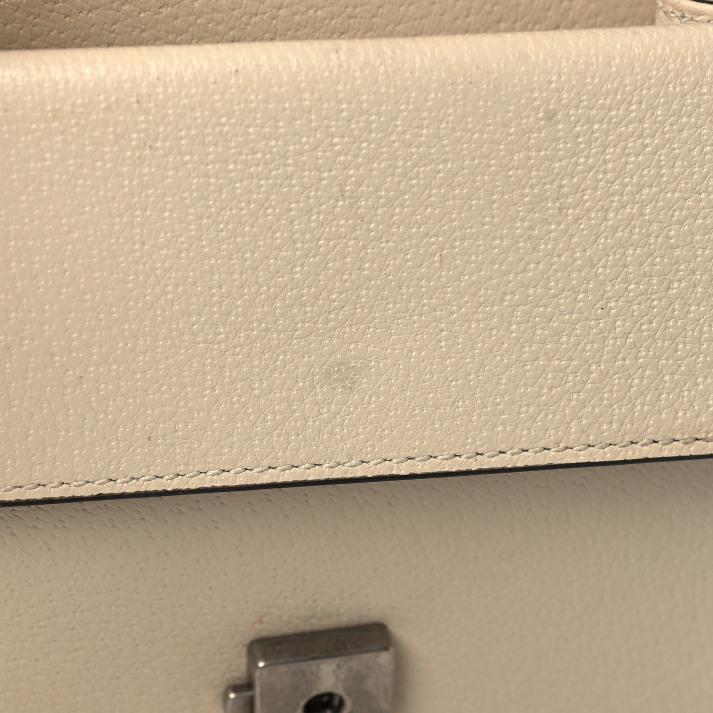 Textured Calfskin Crystal Mini Dionysus Shoulder Bag Mystic White