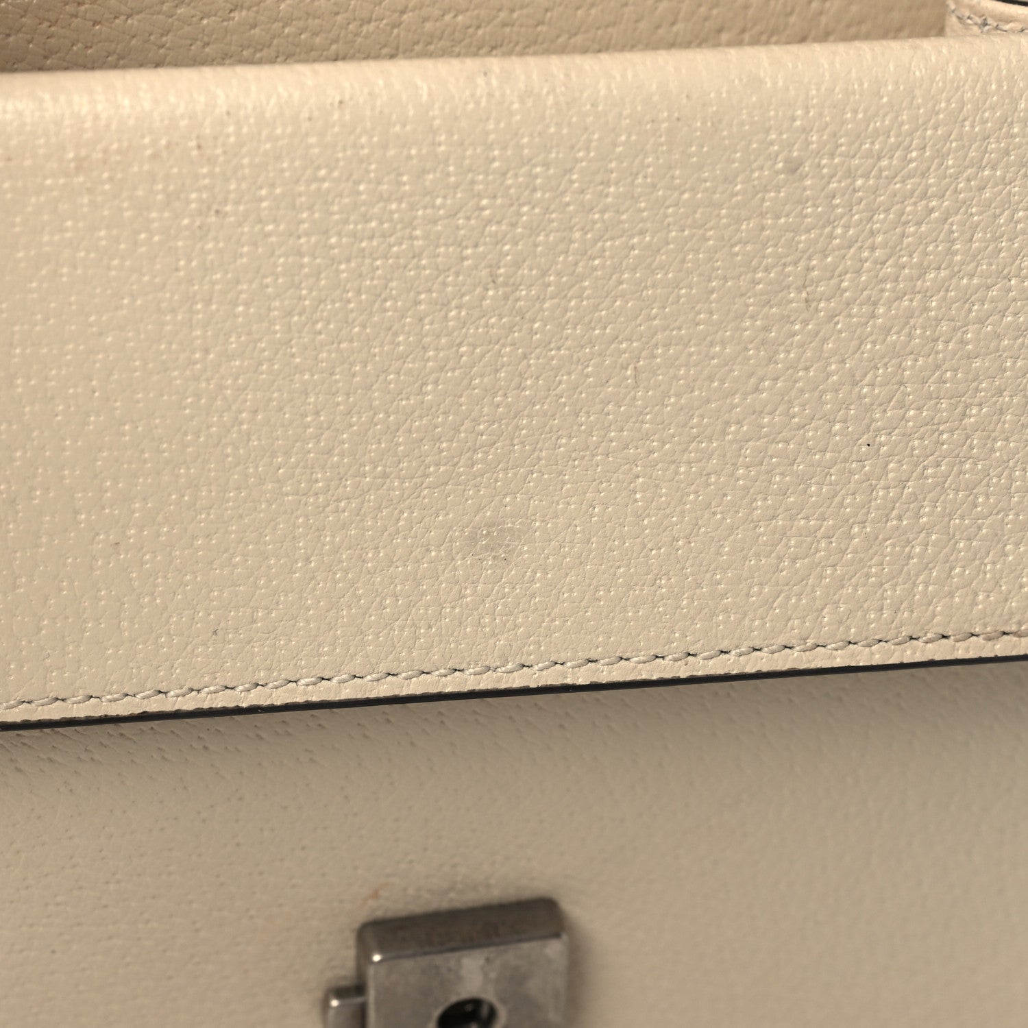Gucci Textured Calfskin Crystal Mini Dionysus Shoulder Bag Mystic White 11 of 11