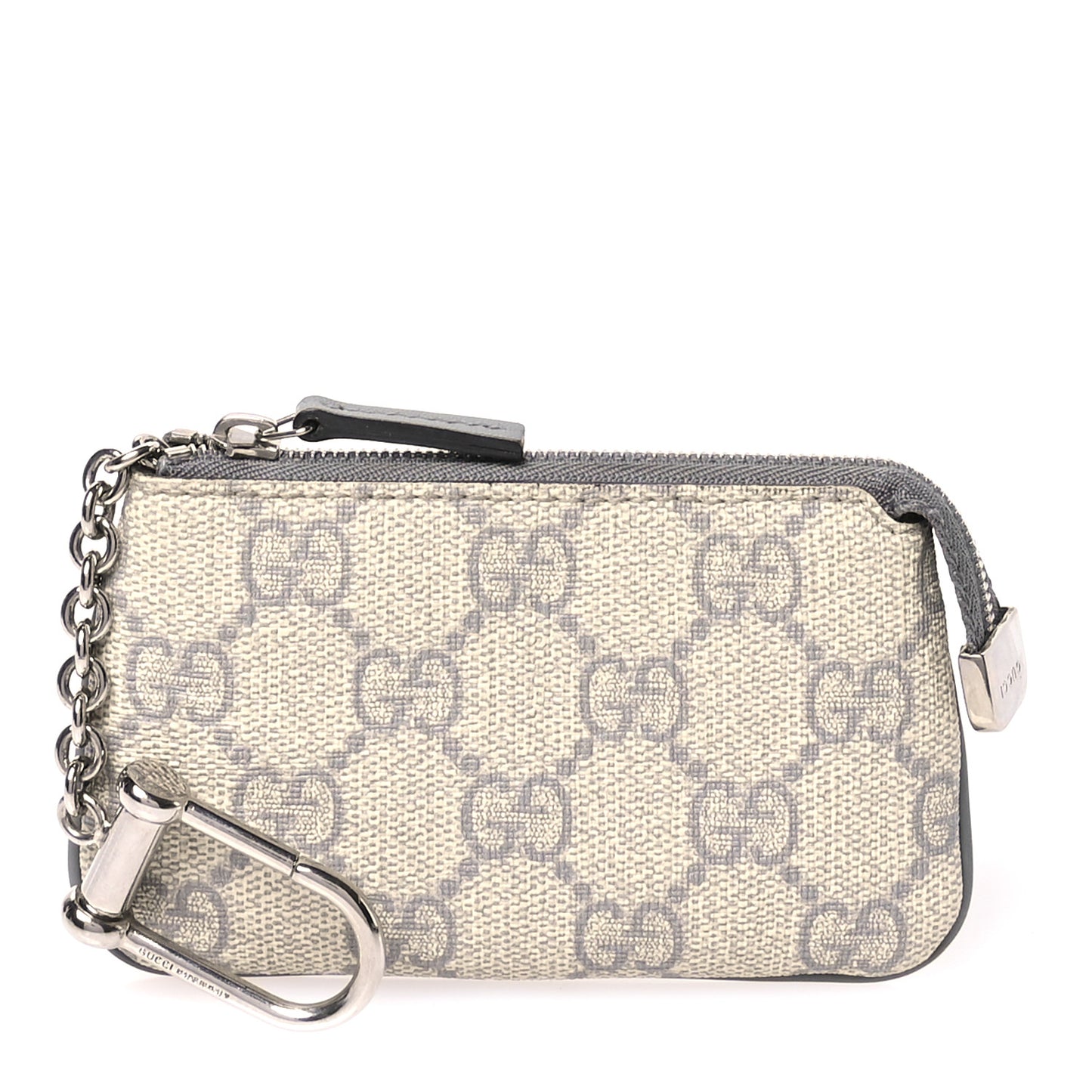 GG Supreme Monogram Key Case Ecru Grigio