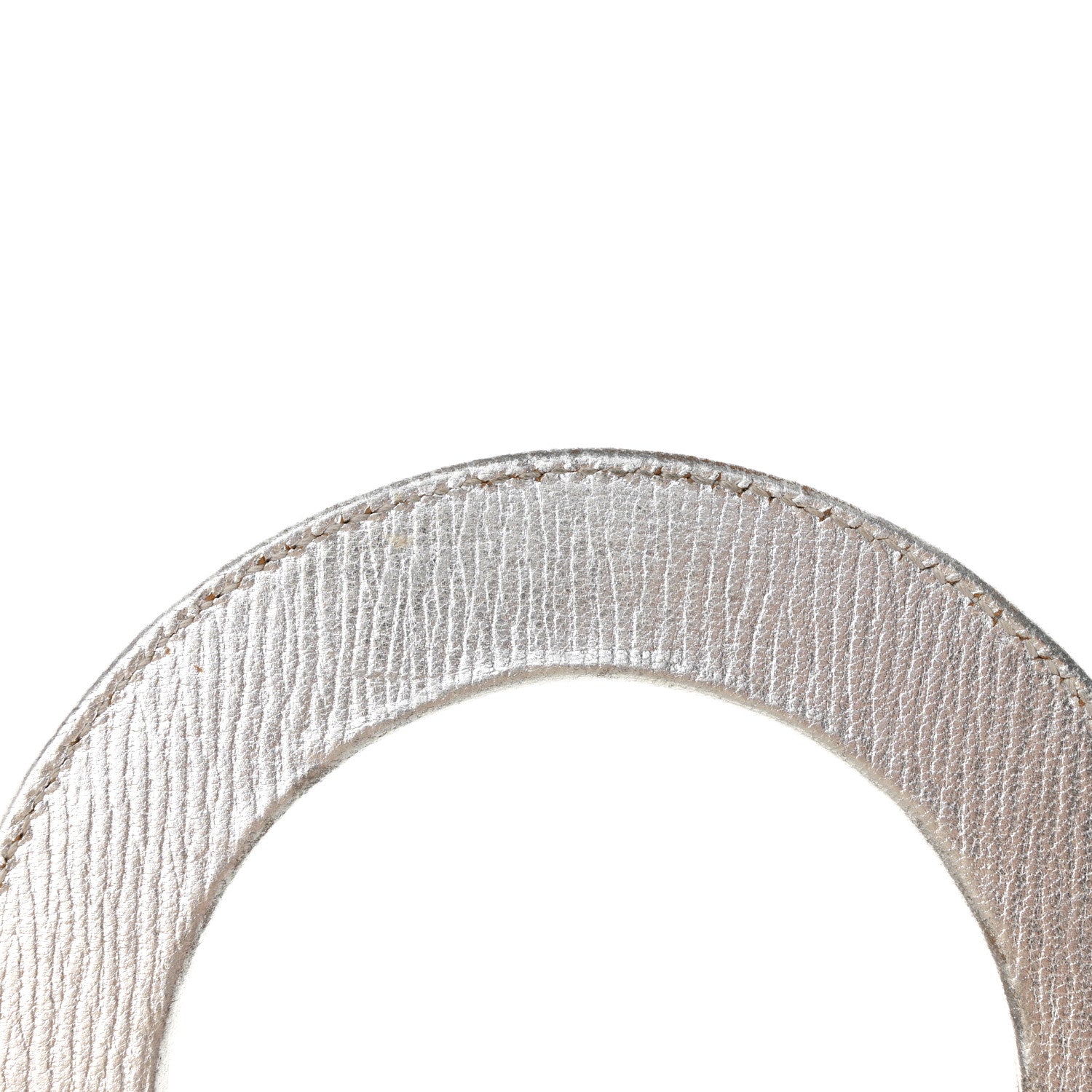 Christian Dior CHRISTIAN DIOR Metallic Grained Calfskin Cannage Small Lucky Badges My Lady Dior Silver 13 of 14