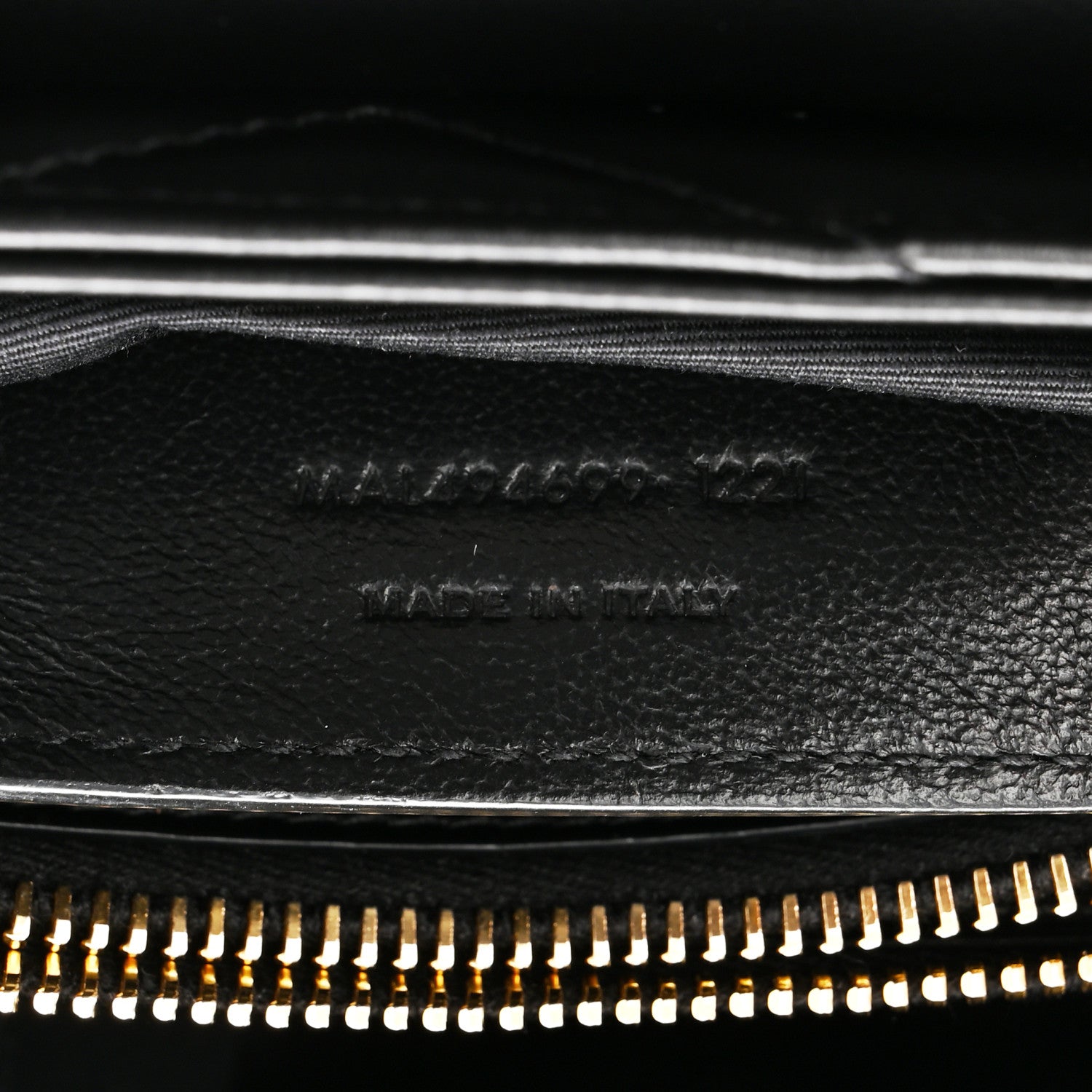 Saint Laurent Calfskin Y Quilted Monogram Small Loulou Chain Satchel Black 7 of 10