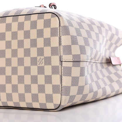 Louis Vuitton Damier Azur Neonoe MM Eau De Rose 10 of 10
