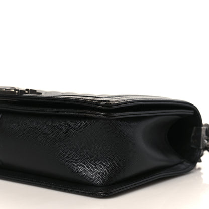 Chanel Caviar Quilted New Medium Boy Flap Black 9 of 9