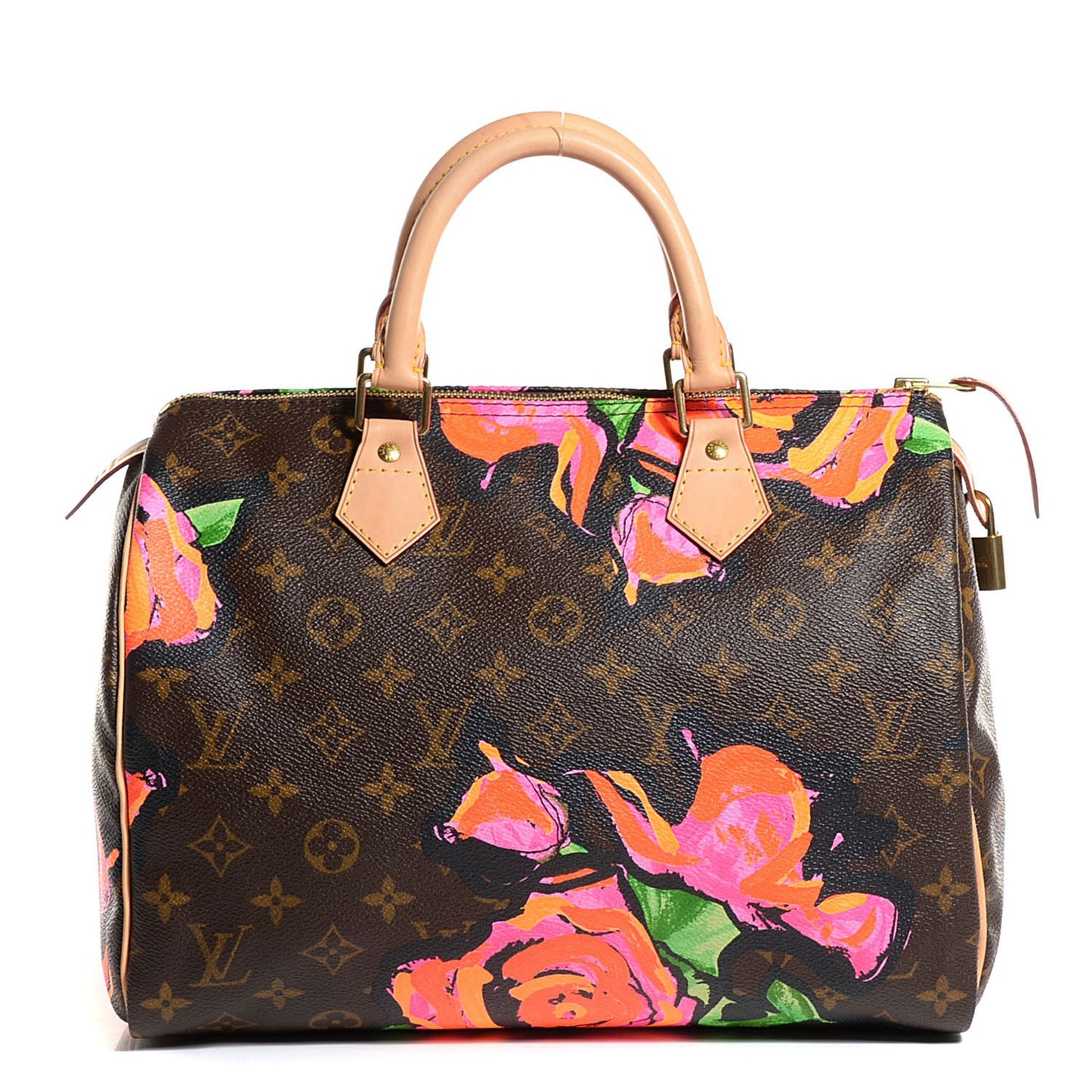Monogram Roses Speedy 30