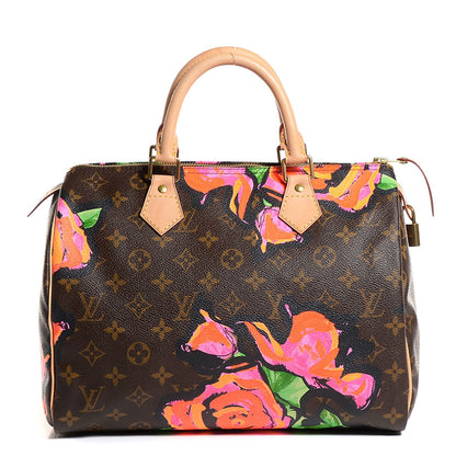 Louis Vuitton Monogram Roses Speedy 30 1 of 7
