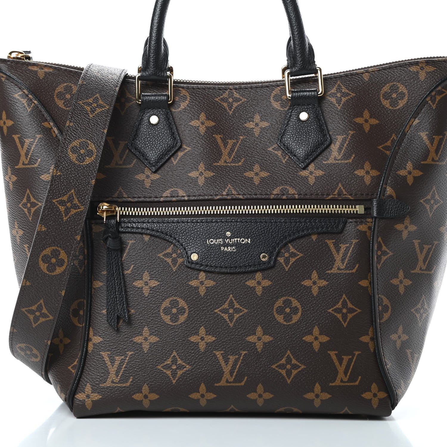 Louis Vuitton Monogram Tournelle PM Black 8 of 10