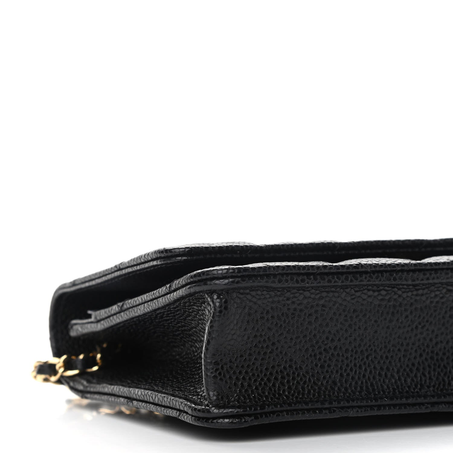 Chanel Caviar Quilted Wallet On Chain WOC Black 10 of 12