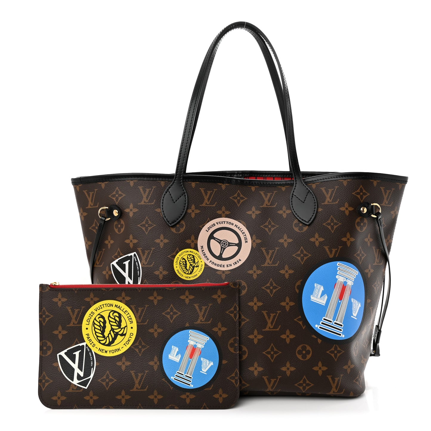 Monogram My LV World Tour Neverfull MM