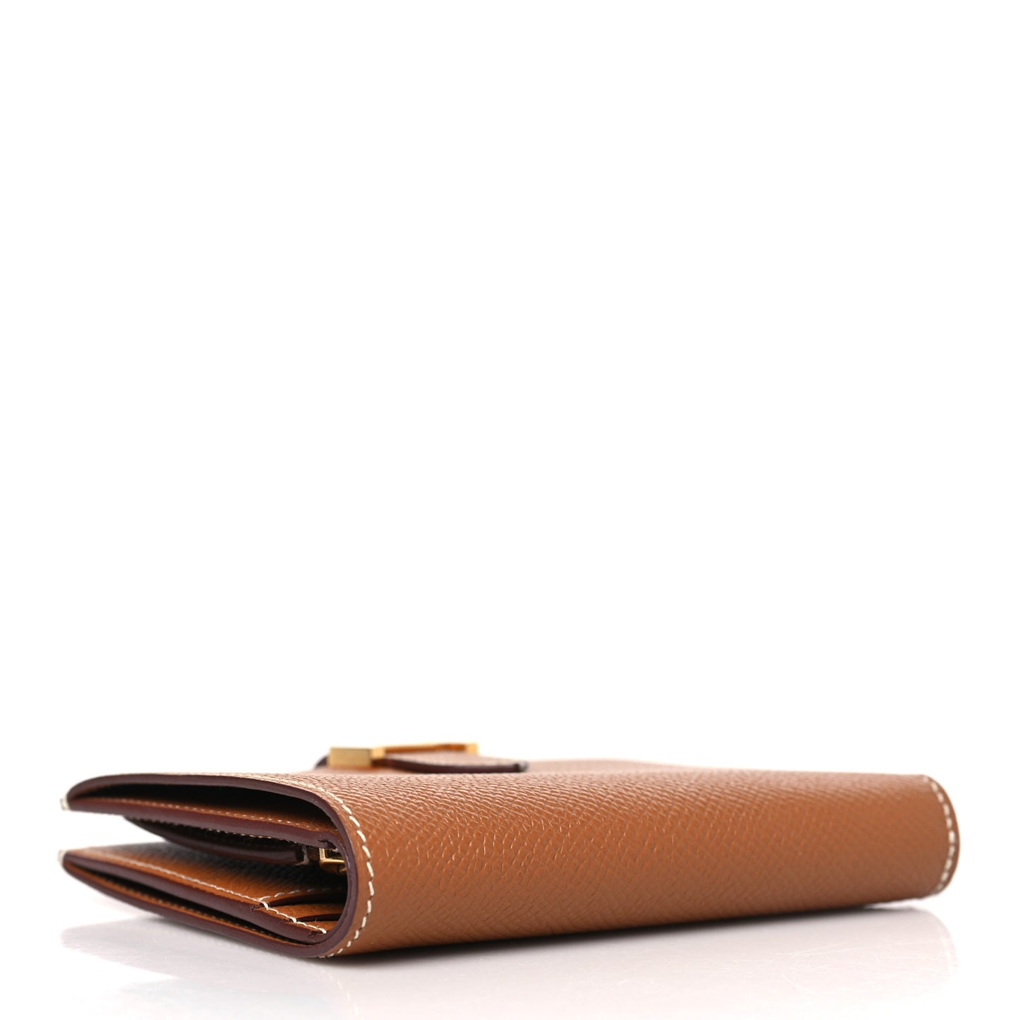 Epsom Bearn Compact Wallet Gold