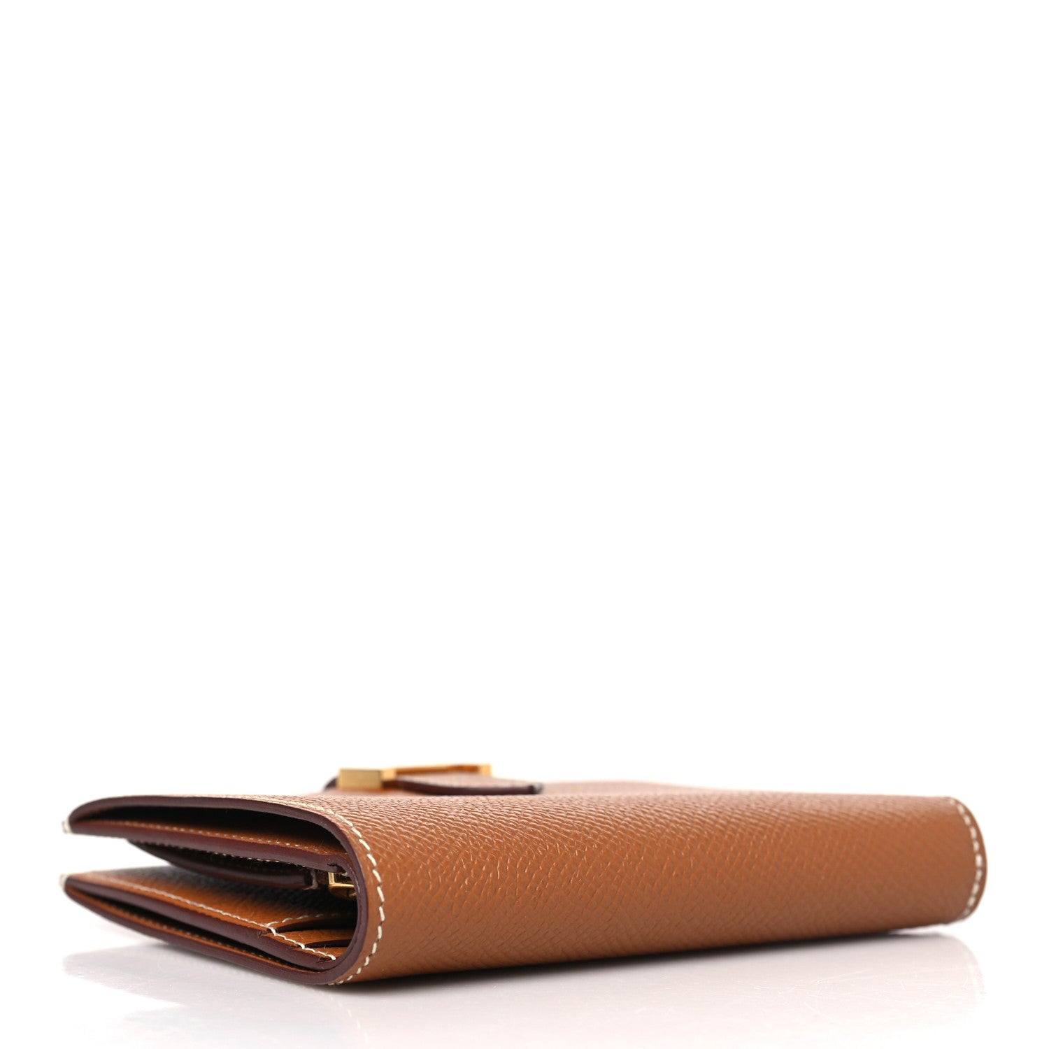 Hermes Epsom Bearn Compact Wallet Gold 4 of 8