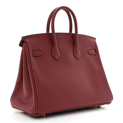 Hermes Veau Jonathan Birkin 25 Rouge Vif 3 of 13