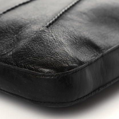 Hermes Lambskin Toudou Perfore Crossbody Black 7 of 9