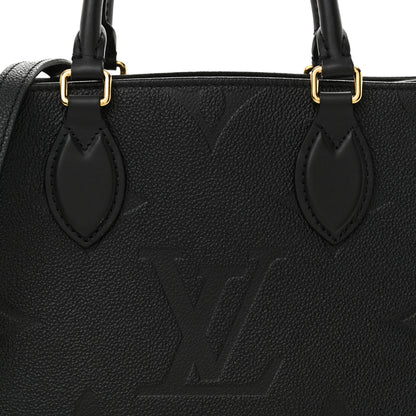 Louis Vuitton Empreinte Monogram Giant Onthego PM Black 7 of 12