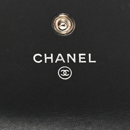 Chanel Caviar Timeless CC Large Gusset Flap Wallet Black 6 of 10