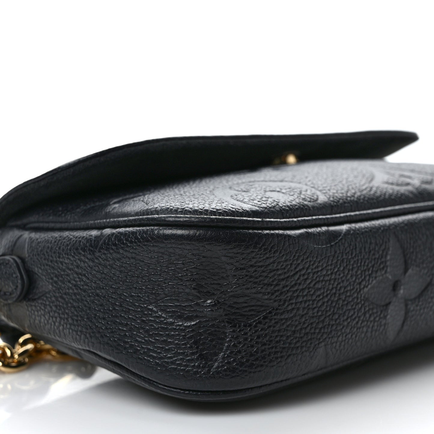 Empreinte Monogram Giant Ivy Wallet On Chain Black