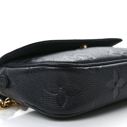 Louis Vuitton Empreinte Monogram Giant Ivy Wallet On Chain Black 8 of 13