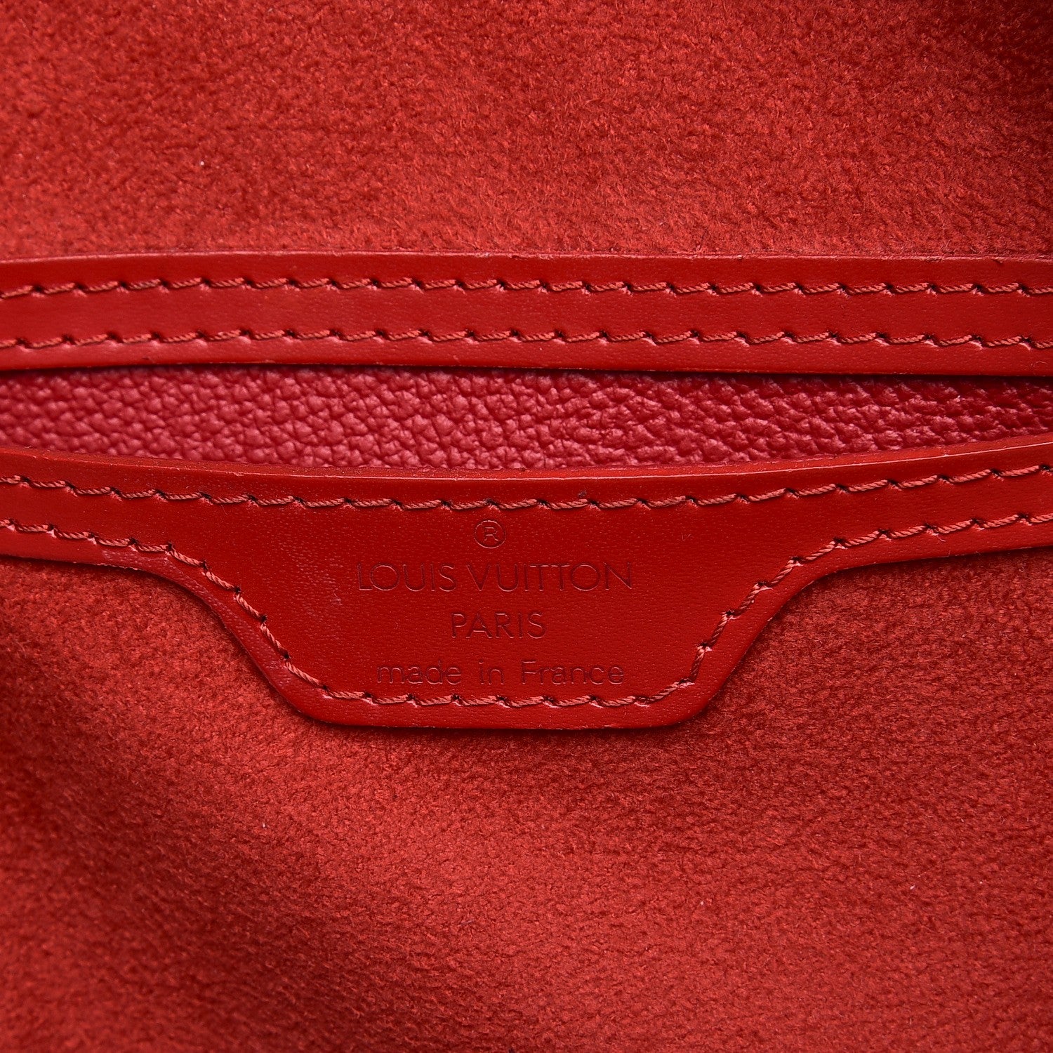 Louis Vuitton Epi Mabillon Backpack Rouge 6 of 7