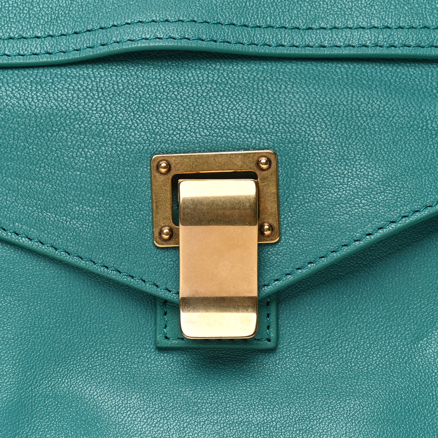 Lambskin Medium PS1 Satchel Emerald