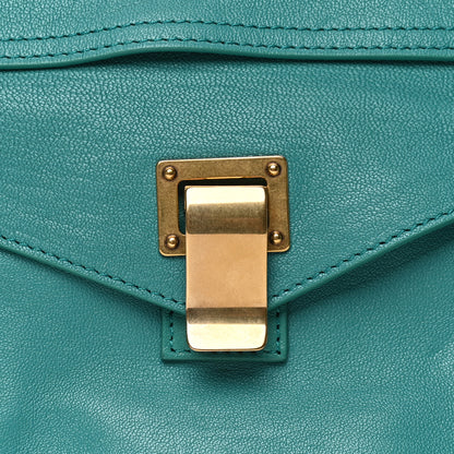 Proenza Schouler Lambskin Medium PS1 Satchel Emerald 3 of 5