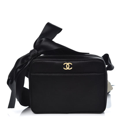 Chanel Satin Bow Camera Case Black 1 of 8