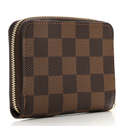 Louis Vuitton Damier Ebene Zippy Coin Purse 3 of 7