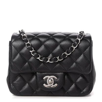 Chanel Caviar Quilted Mini Square Flap Black 1 of 11