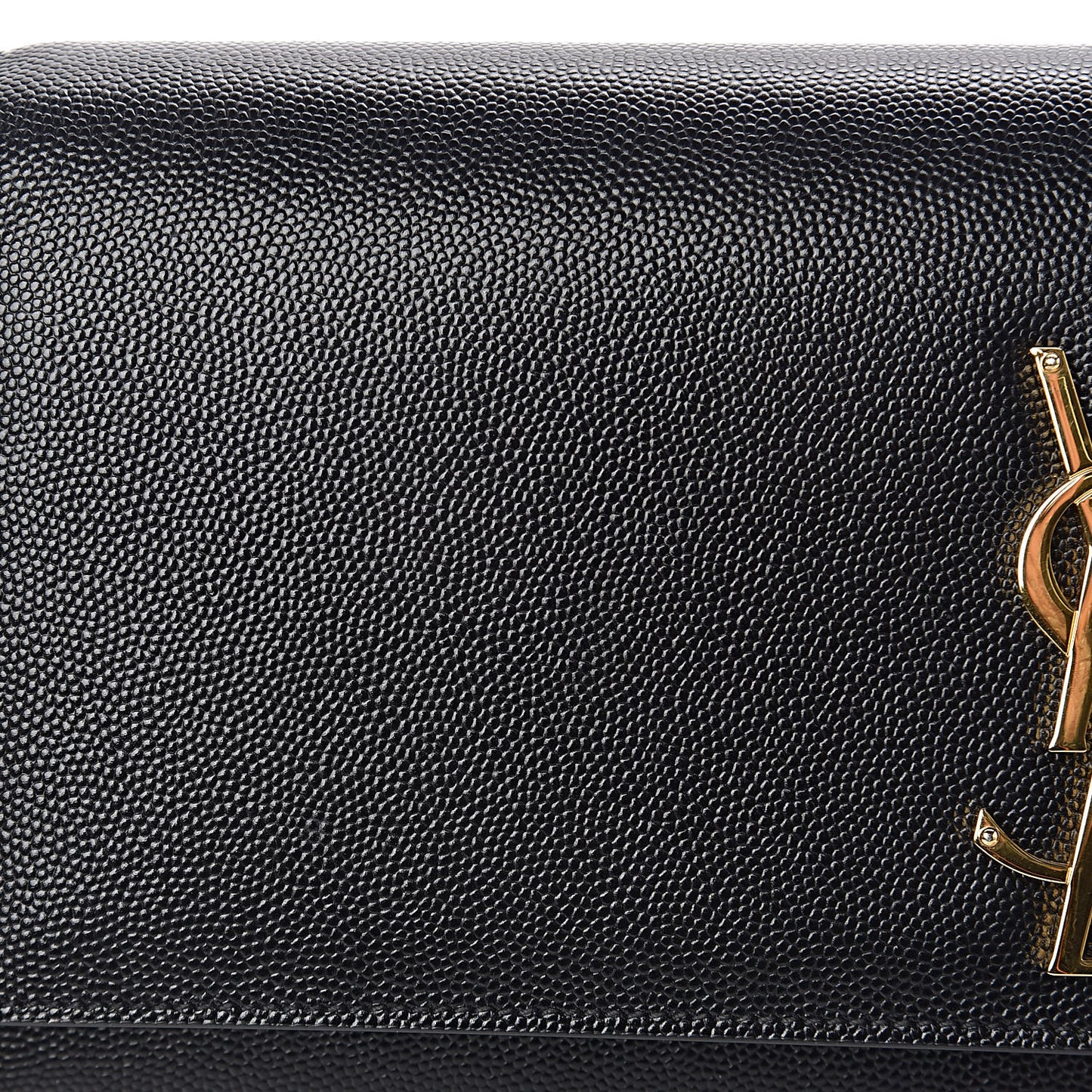 Grain De Poudre Monogram Cassandre Clutch Black