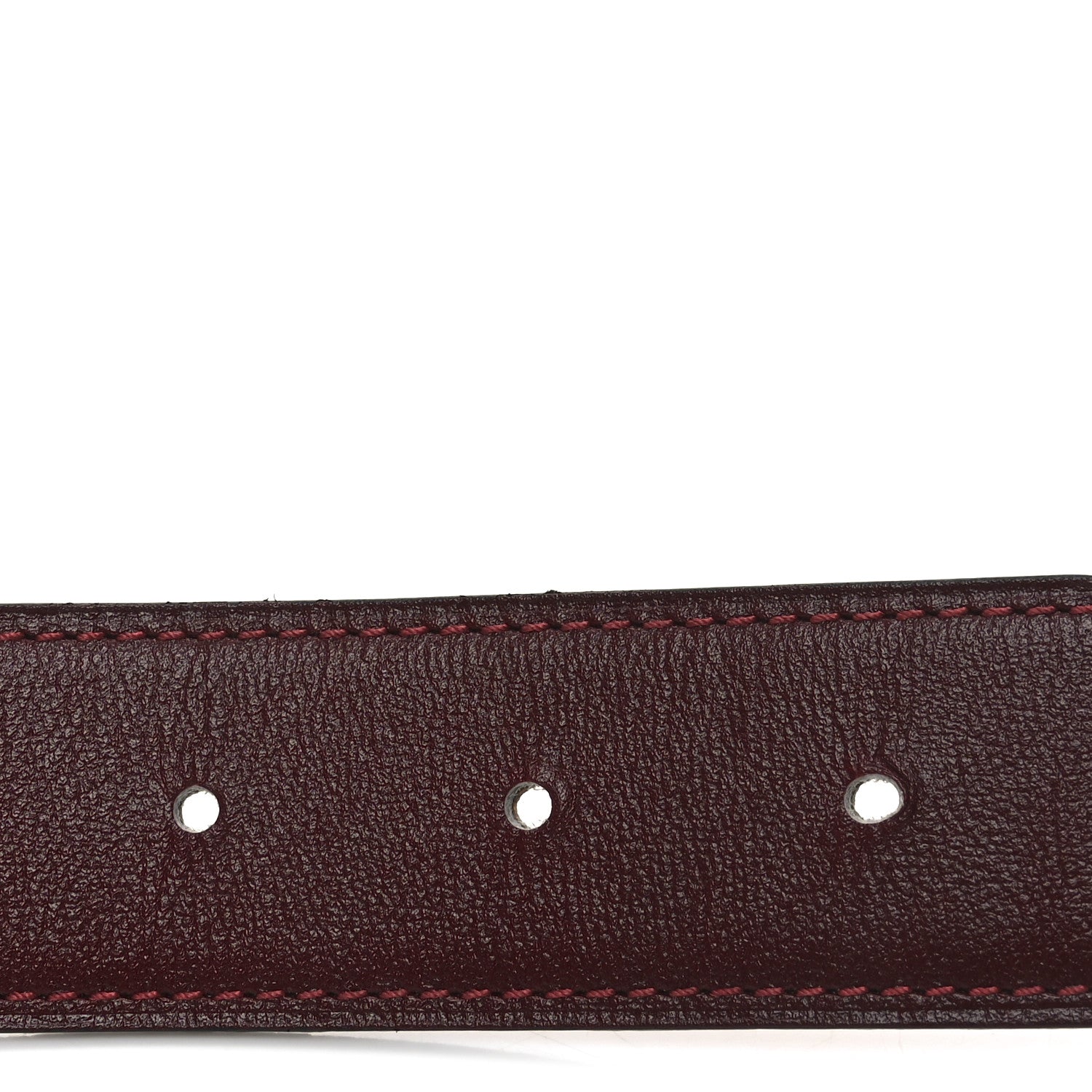 Hermes Box Togo 32mm Belt Strap 105 42 Rouge H Gold 4 of 5