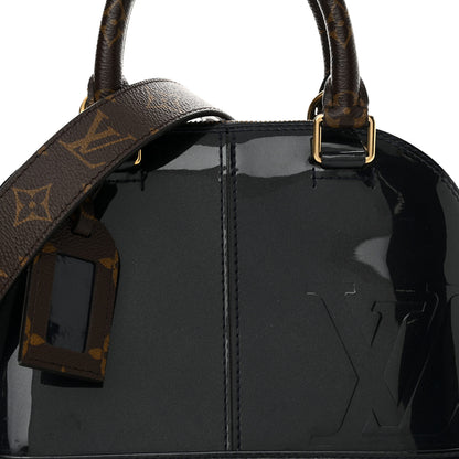 Louis Vuitton Patent Monogram Alma BB Marine 7 of 15