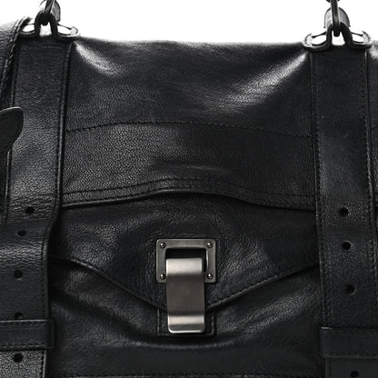 Proenza Schouler Lambskin Medium PS1 Satchel Black 10 of 10